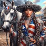 "La Boricua Brillante" (The Radiant Puerto Rican) - Ver. B